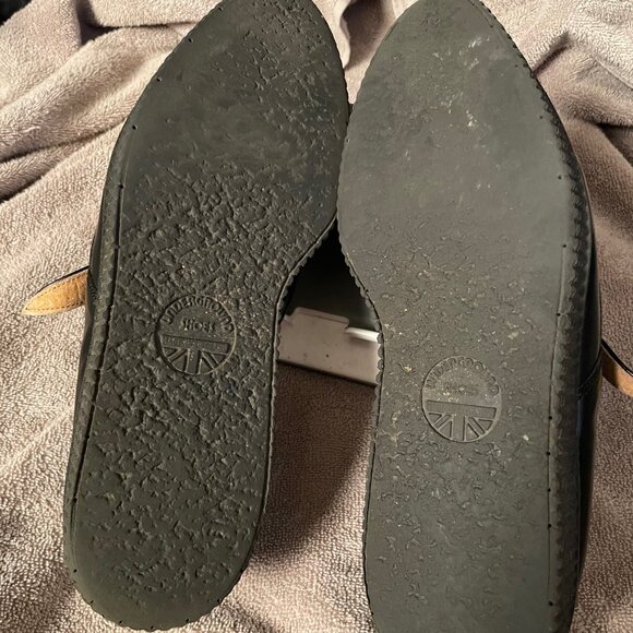 APOLLO – CREEPER – BLACK LEATHER – SINGLE SOLE Size 11 (US) / Size 10 (UK)